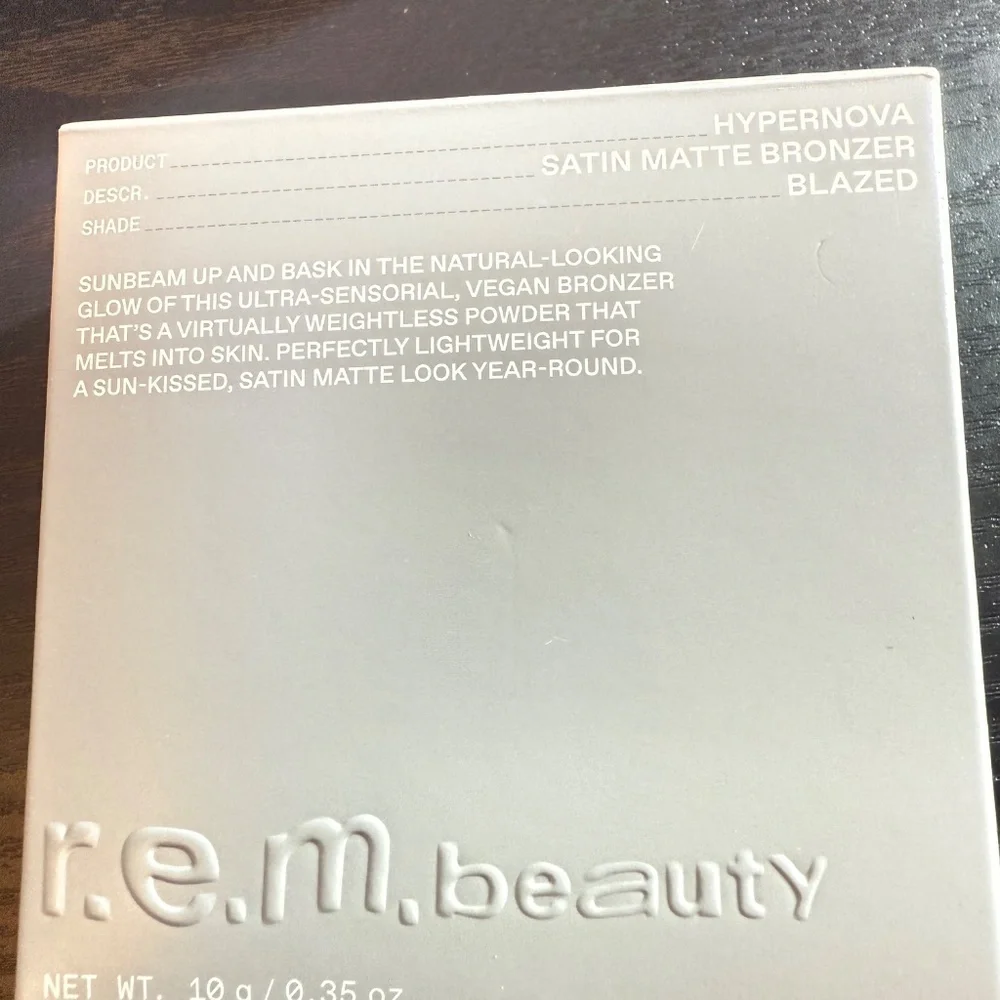 🌺5/$35🌺 R.E.M beauty- Hypernova Satin Matte Bronzer (Blazed)